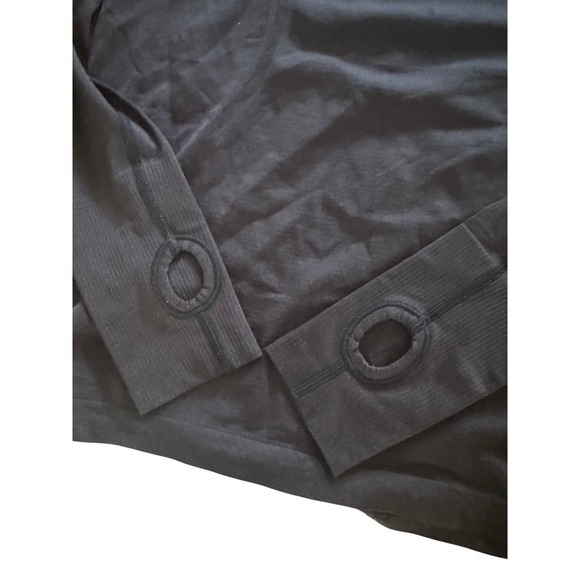 Lululemon Long Sleeve Shirt Swiftly Womens 8 Athletic Workout Top Thumbholes - Picture 3 of 5